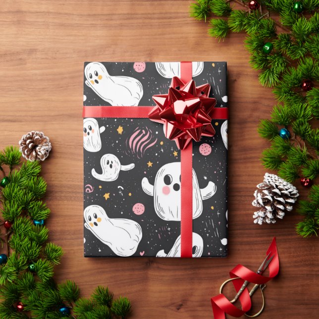 Papel de envolvimiento de Halloween (Regalo de vacaciones)