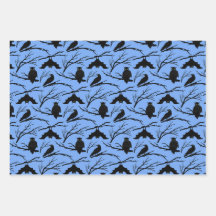 Papel de envolvimiento de Halloween con chispas de