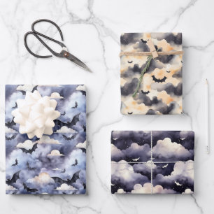 Papel de envolvimiento de Halloween en Noche de Br