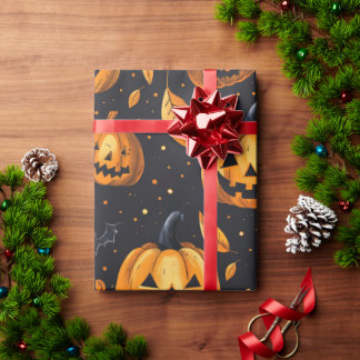 Papel de envolvimiento de Halloween - Fantasmas ad