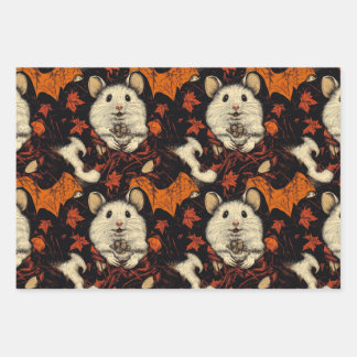 Papel de envolvimiento de Halloween para Hamster V