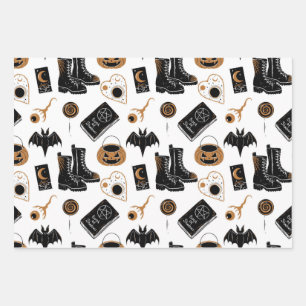 Papel de envolvimiento de Halloween picante