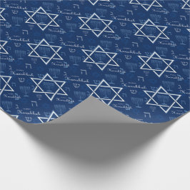 Papel de envolvimiento de Hanukkah