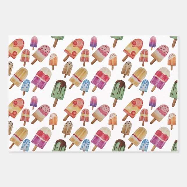 Papel de envolvimiento de helados (Anverso)