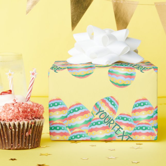 Papel de envolvimiento de huevos de Pascua Papel d (Fiesta de cumpleaños )