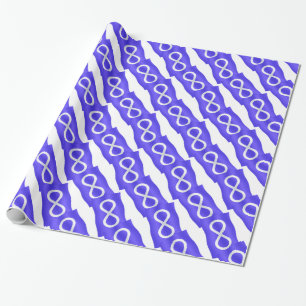 Papel de envolvimiento de la bandera de Metis Pape