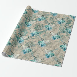 Papel de envolvimiento de la efemera de las aves |