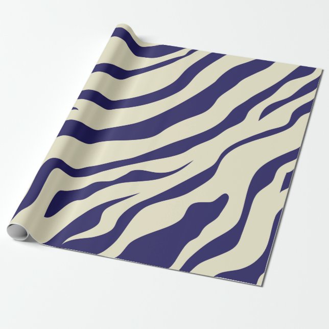 Papel de envolvimiento de la fiebre de cebra del R (Desenrollado)