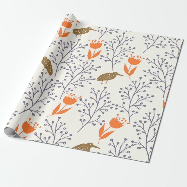 Papel de envolvimiento de la naturaleza de la plan (Desenrollado)