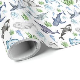 Papel de envolvimiento de la vida marina