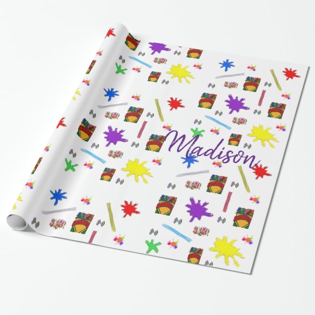 Papel de envolvimiento de lápiz (Desenrollado)