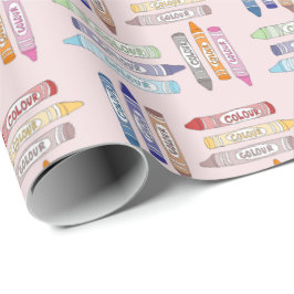 Papel de envolvimiento de lápiz