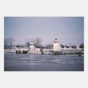 Papel de envolvimiento de las luces de rango de la