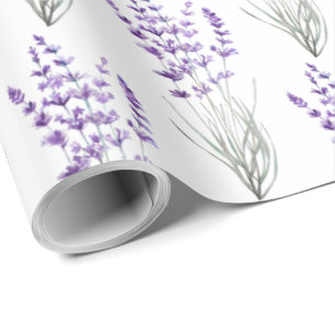 Papel de envolvimiento de lavanda