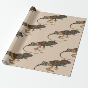 Papel de envolvimiento de Lizard