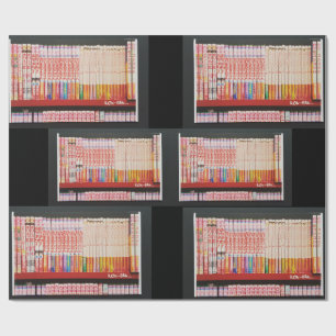 Papel de envolvimiento de los libros animales