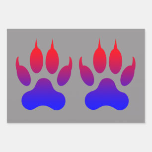 Papel de envolvimiento de los paneles de tigre