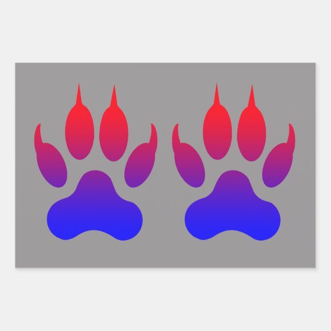 Papel de envolvimiento de los paneles de tigre (Anverso)