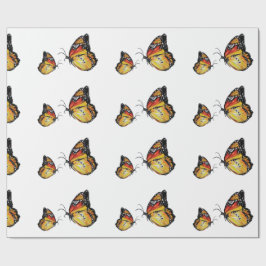 Papel de envolvimiento de mariposas Art Matte, 30