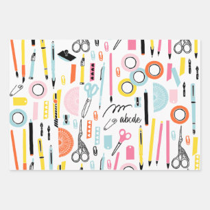 Papel de envolvimiento de material artístico