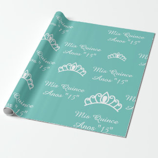 Papel de envolvimiento de Mis Quince