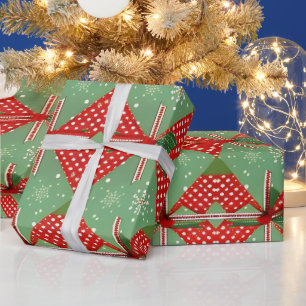 Papel de envolvimiento de Navidad de personalizado