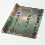 Papel de envolvimiento de navidades<br><div class="desc">Navidades Alien papel para hacer regalos envolviendo y desenvolviendo súper divertido.
¡¡Felices Navidades!!</div>