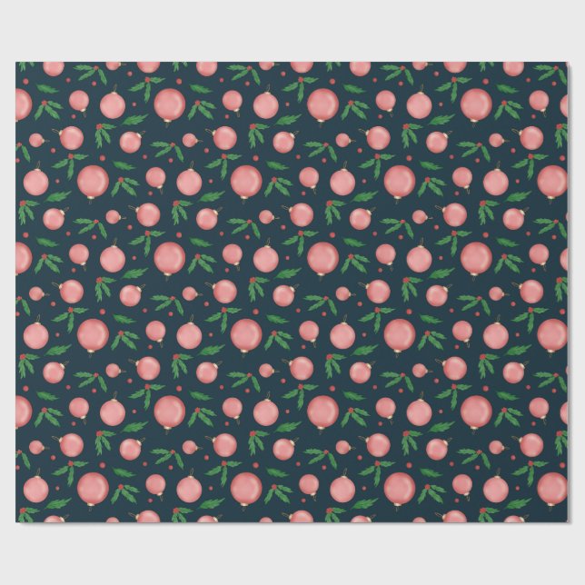 Papel de envolvimiento de Navidades festivos (Superficie plana)