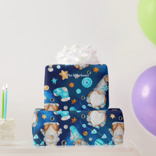 Papel de envolvimiento de Navidades festivos