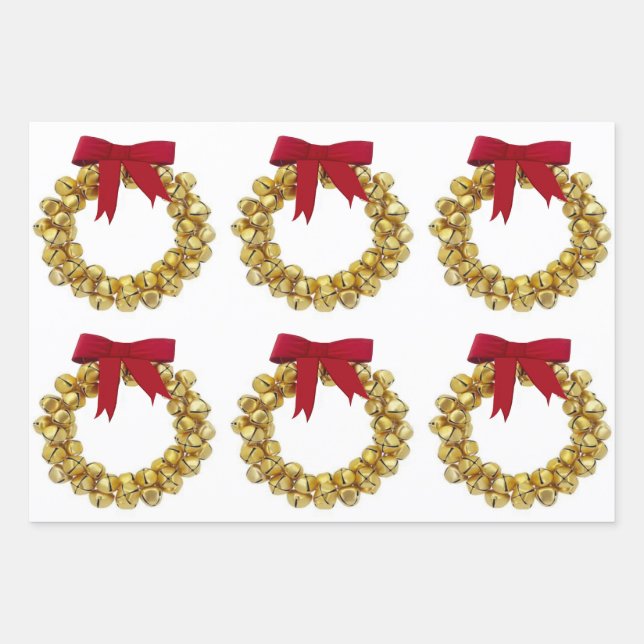 Papel de envolvimiento de Navidades variados (Anverso)