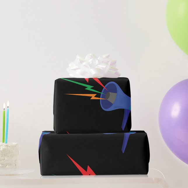 Papel de envolvimiento de ondas sonoras Megaphone (Subido por el creador)