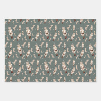 Papel de envolvimiento de oro para petcracker de n