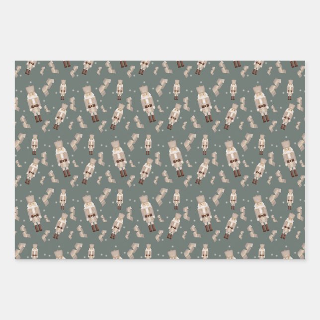 Papel de envolvimiento de oro para petcracker de n (Anverso)