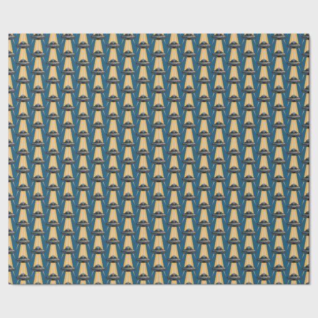 Papel de envolvimiento de OVNI Art Deco (Costura)