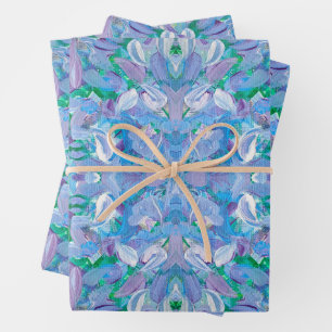 Papel de envolvimiento de pasiones moradas