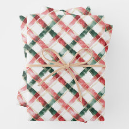 Papel de envolvimiento de patrón de plástico verde