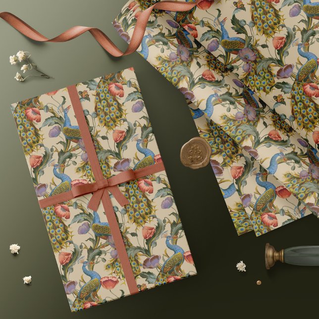 Papel de envolvimiento de patrón floral de estilo  (Subido por el creador)