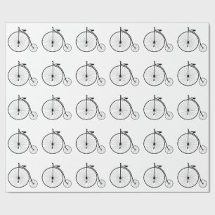 Papel de envolvimiento de patrones de bicicleta de