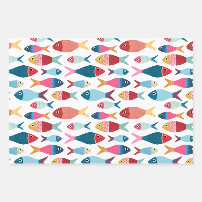 Papel de envolvimiento de peces (Anverso 3)