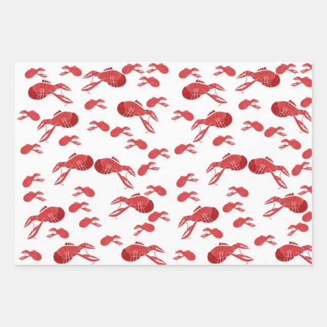 Papel de envolvimiento de peces múltiples (Anverso)