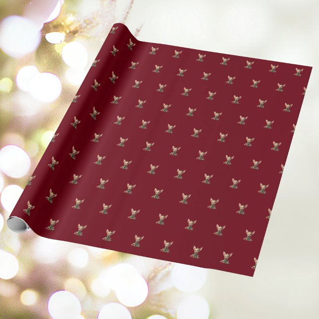Papel de envolvimiento de perras de Navidades de g (Subido por el creador)