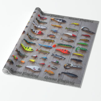 Papel de envolvimiento de pesca con envolver de re