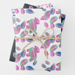 Papel de envolvimiento de Petal surtido de bonito