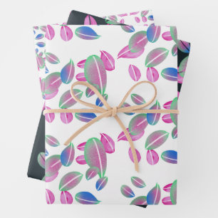 Papel de envolvimiento de Petal surtido de bonito