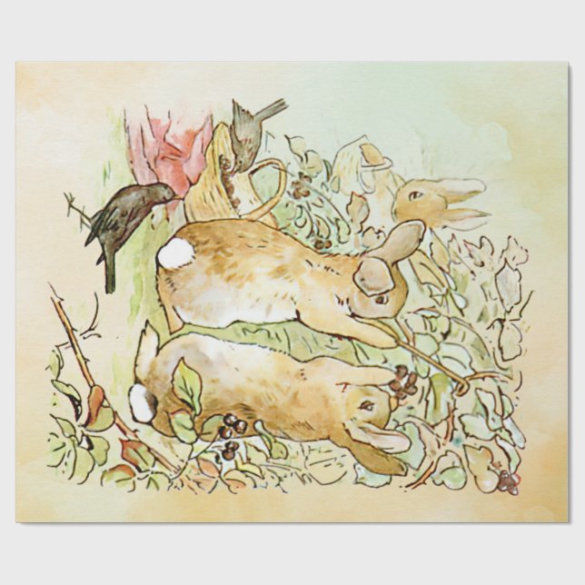Papel de envolvimiento de Peter Rabbit 4 (Superficie plana)