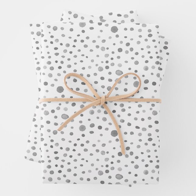 Papel de envolvimiento de puntos de acuarela de co (In situ)