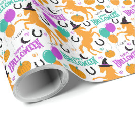 Papel de envolvimiento de regalo de Halloween