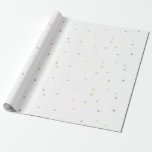 Papel de envolvimiento de regalo de la espuma de o<br><div class="desc">Papel de envolvimiento de espuma de oro</div>