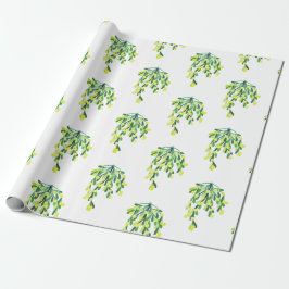 Papel de envolvimiento de regalo de país del patró