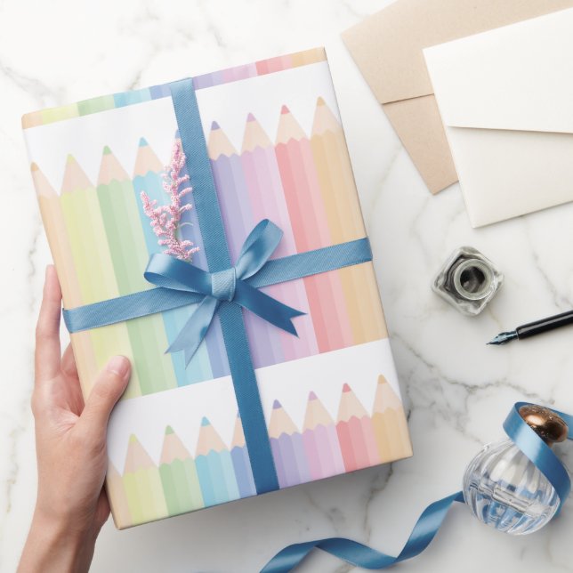 Papel de envolvimiento de regalo de profesor de lá (Regalar)